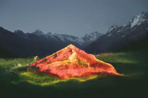 Michel Séméniako, Loëtsch, 2006, photographie. Courtoisie galerie La Chambre Claire © Michel Séméniako