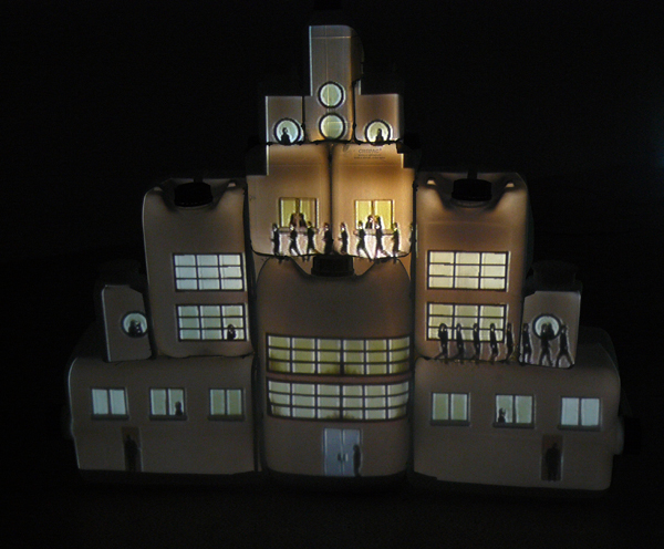 Samuel Rousseau, Plastikcity, 2005-2006. Installation à la Fondation Salomon, 2010