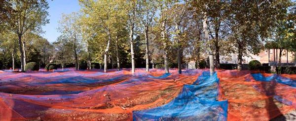 Dimitri Xenakis, Ondes et lumières, parc du Manoir de Cugnaux, 2009